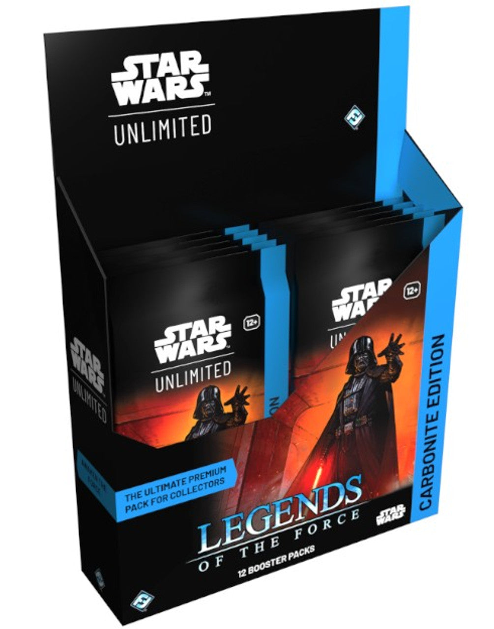 Star Wars: Unlimited – Legends of the Force Booster Box | Carbonite Edition (12 Packs)